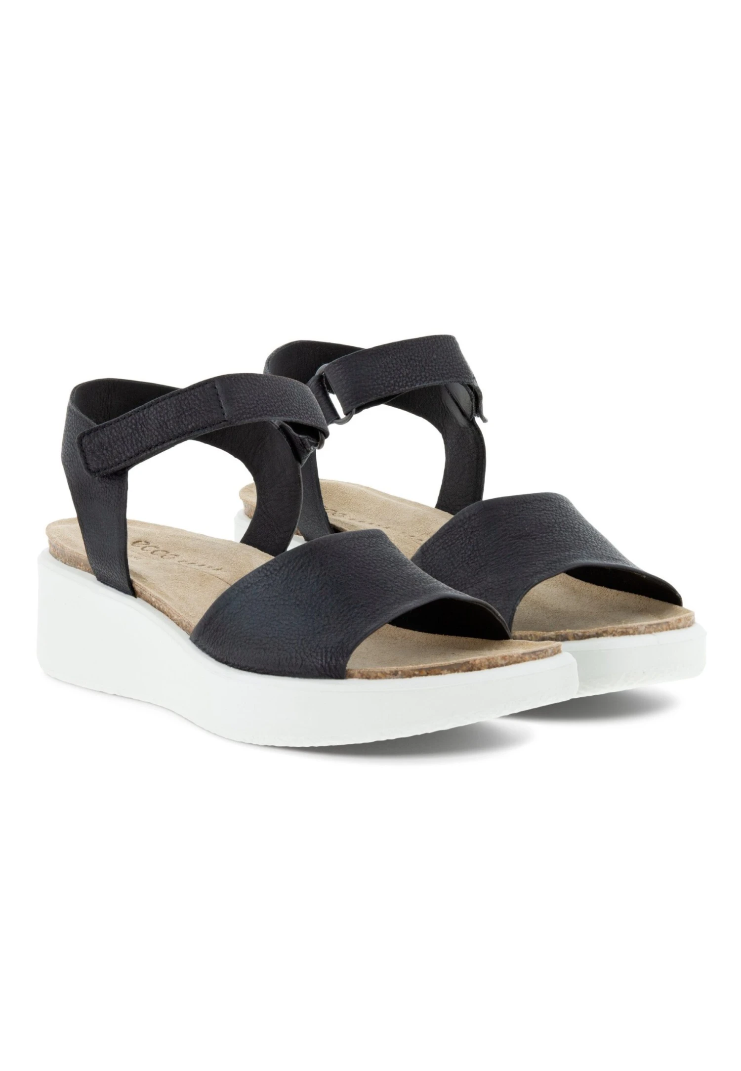 ECCO Flowt- Platform Sandals - Black 4 ECCO Flowt- Platform Sandals - Black - Image 2
