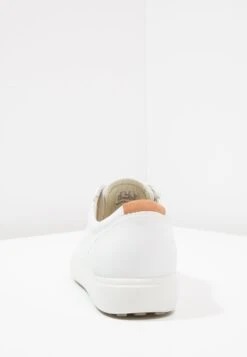 ECCO Womens Soft- Trainers - White -Ecco 58d7d7986cf24f40b84cb6fc016ab4ea