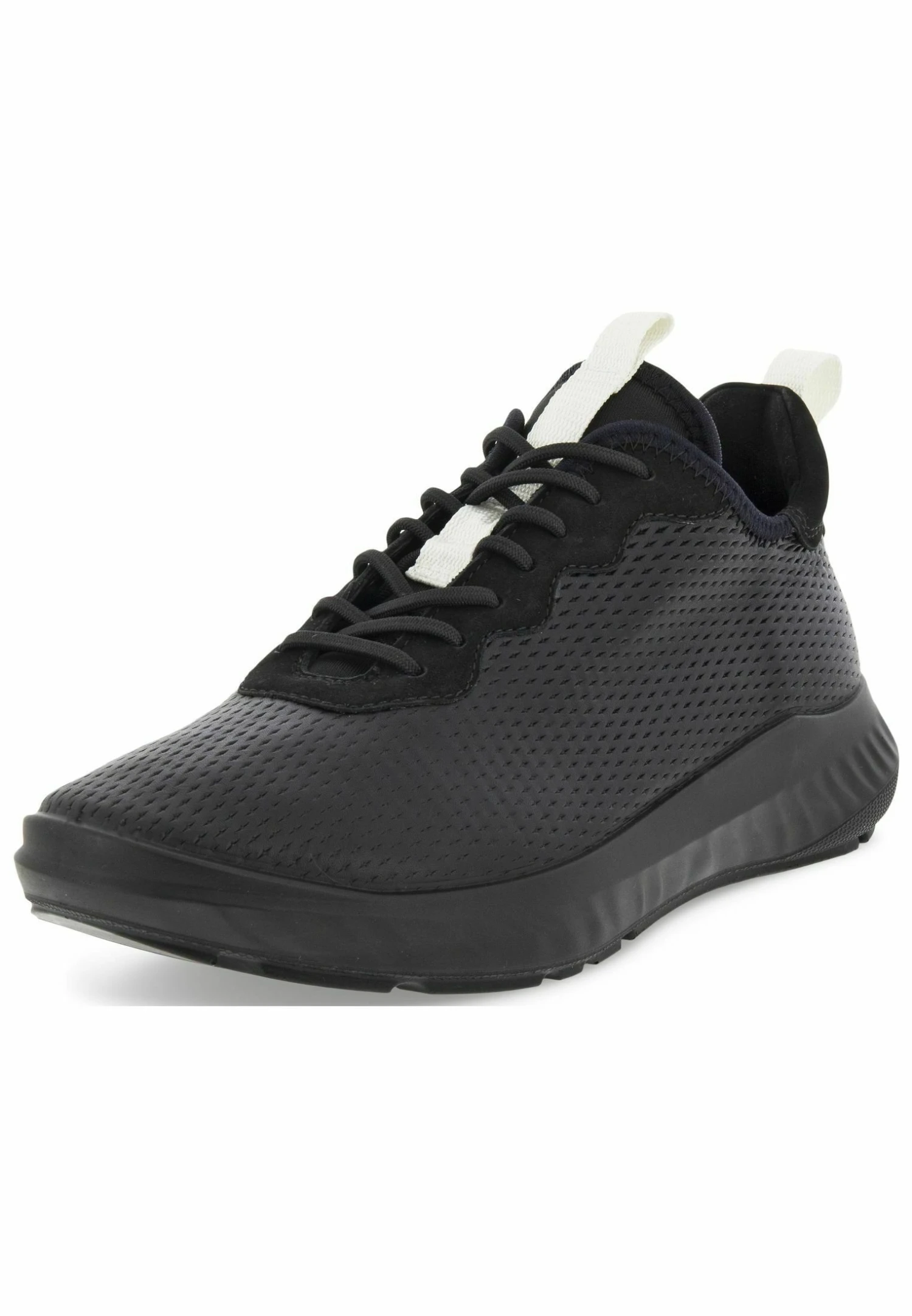 ECCO Trainers - Black Black White 4 ECCO Trainers - Black Black White - Image 2