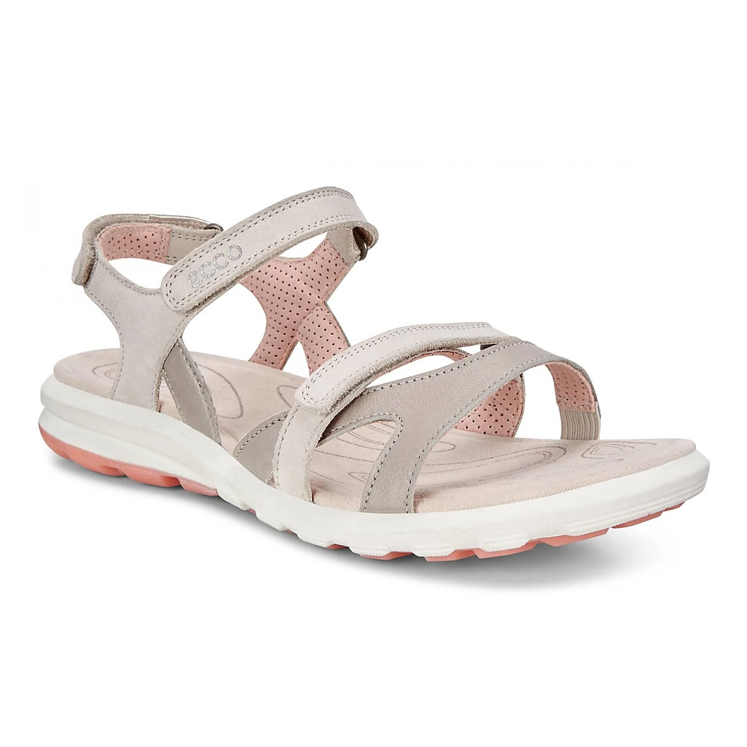 Ecco W CRUISE II, Siver Grey - Gravel - Rose Dust 3 Ecco W CRUISE II, Siver Grey - Gravel - Rose Dust